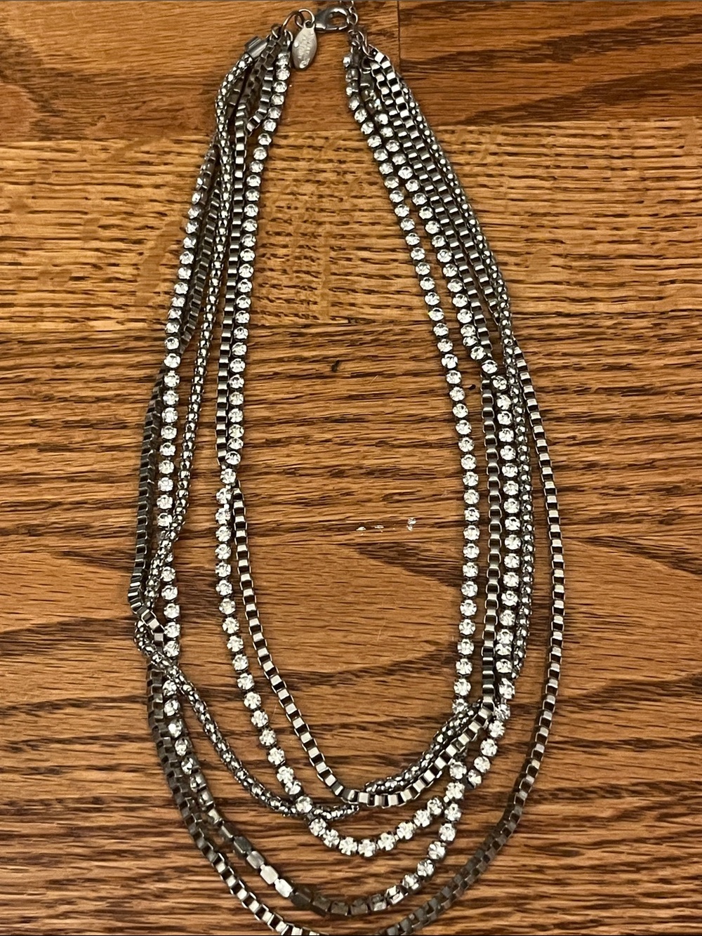 Ann Taylor Factory multi-strand statement necklace